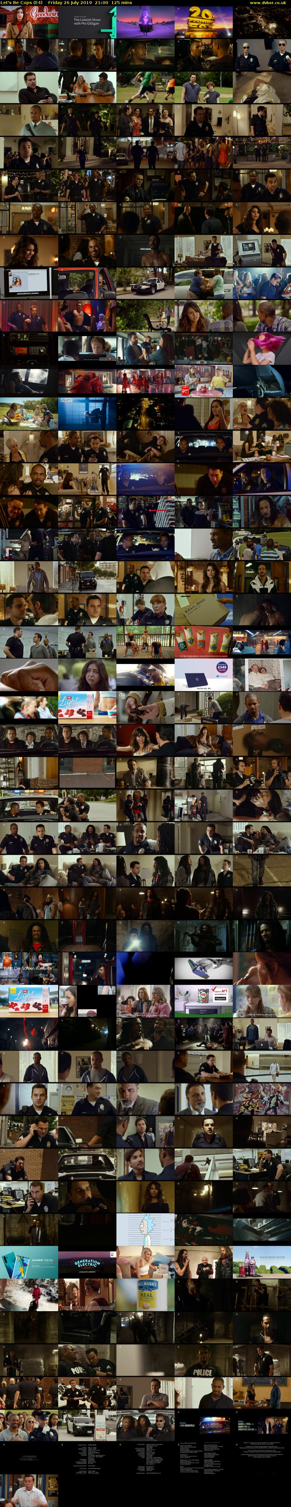 Let's Be Cops (E4) Friday 26 July 2019 21:00 - 23:05