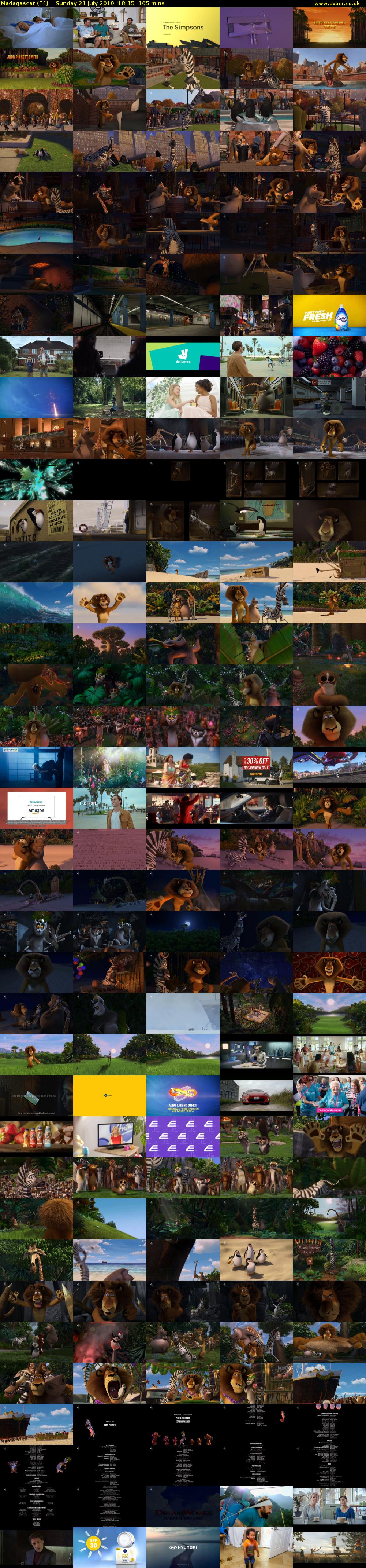 Madagascar (E4) Sunday 21 July 2019 18:15 - 20:00