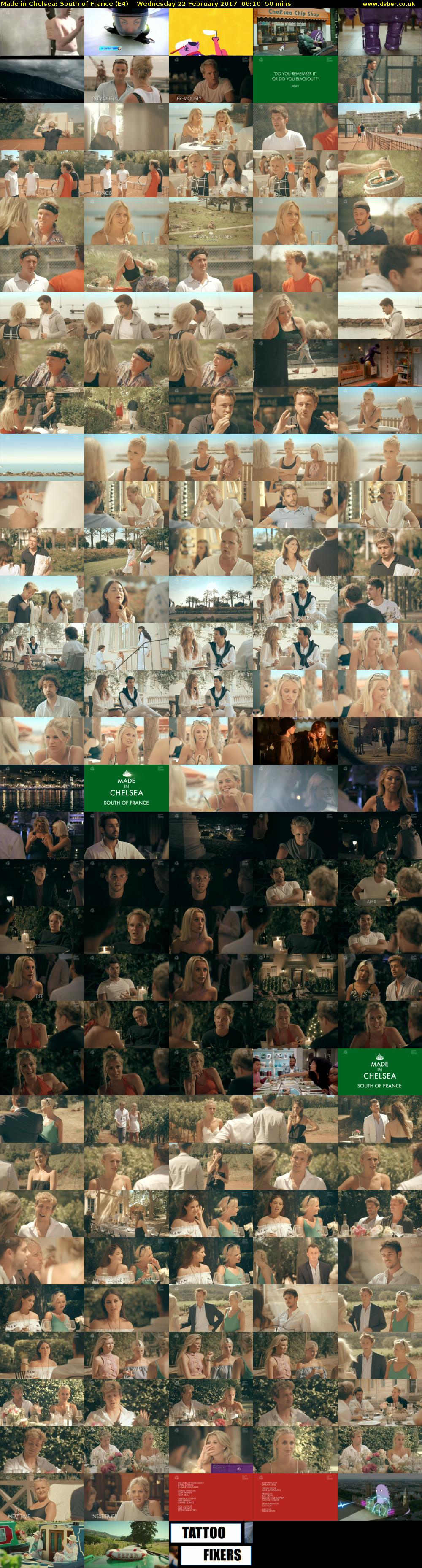 Made in Chelsea: South of France (E4) Wednesday 22 February 2017 06:10 - 07:00