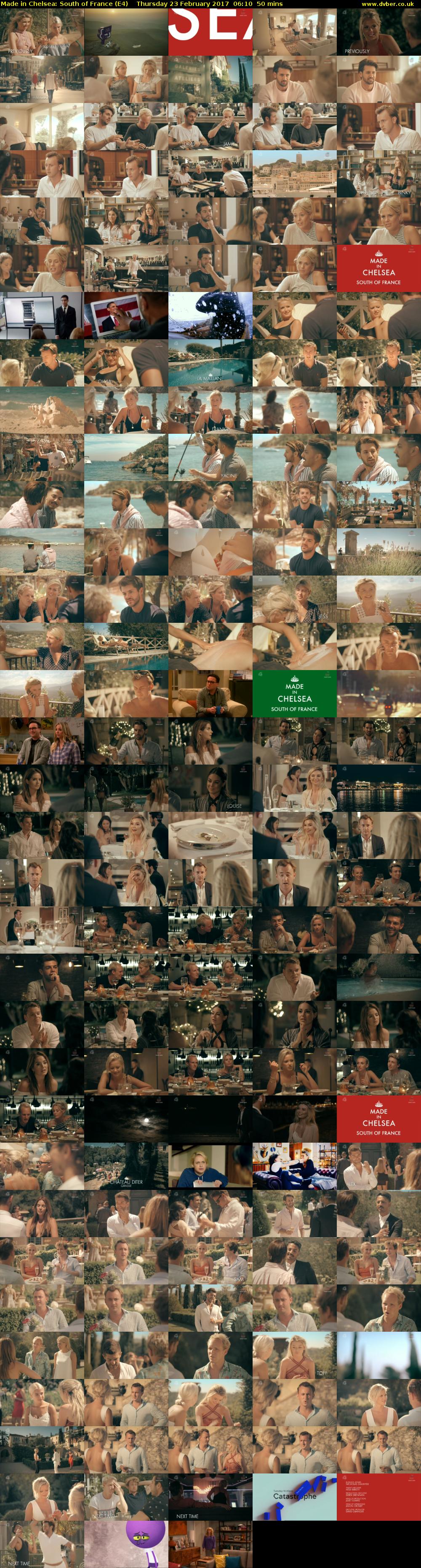 Made in Chelsea: South of France (E4) Thursday 23 February 2017 06:10 - 07:00