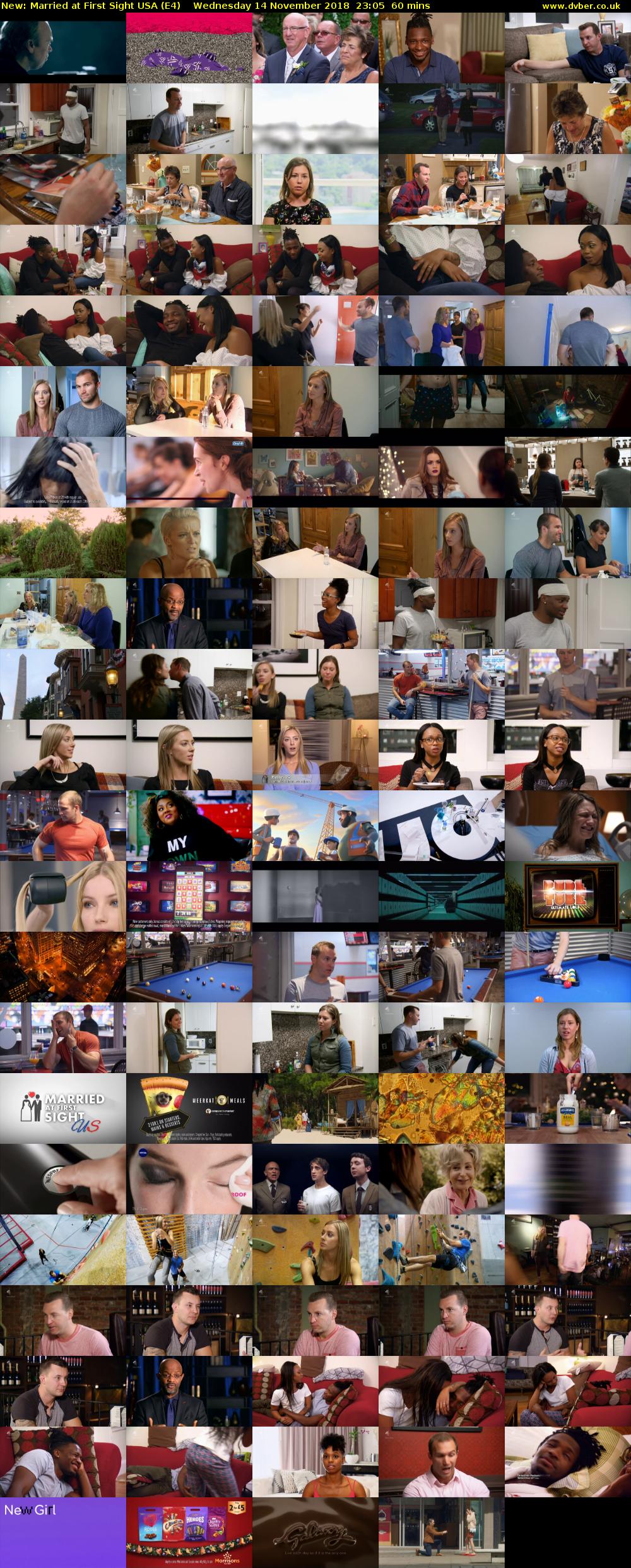 Married at First Sight USA (E4) Wednesday 14 November 2018 23:05 - 00:05