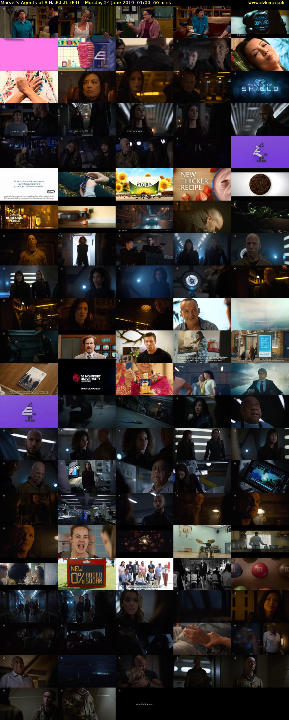 Marvel's Agents of S.H.I.E.L.D. (E4) Monday 24 June 2019 01:00 - 02:00