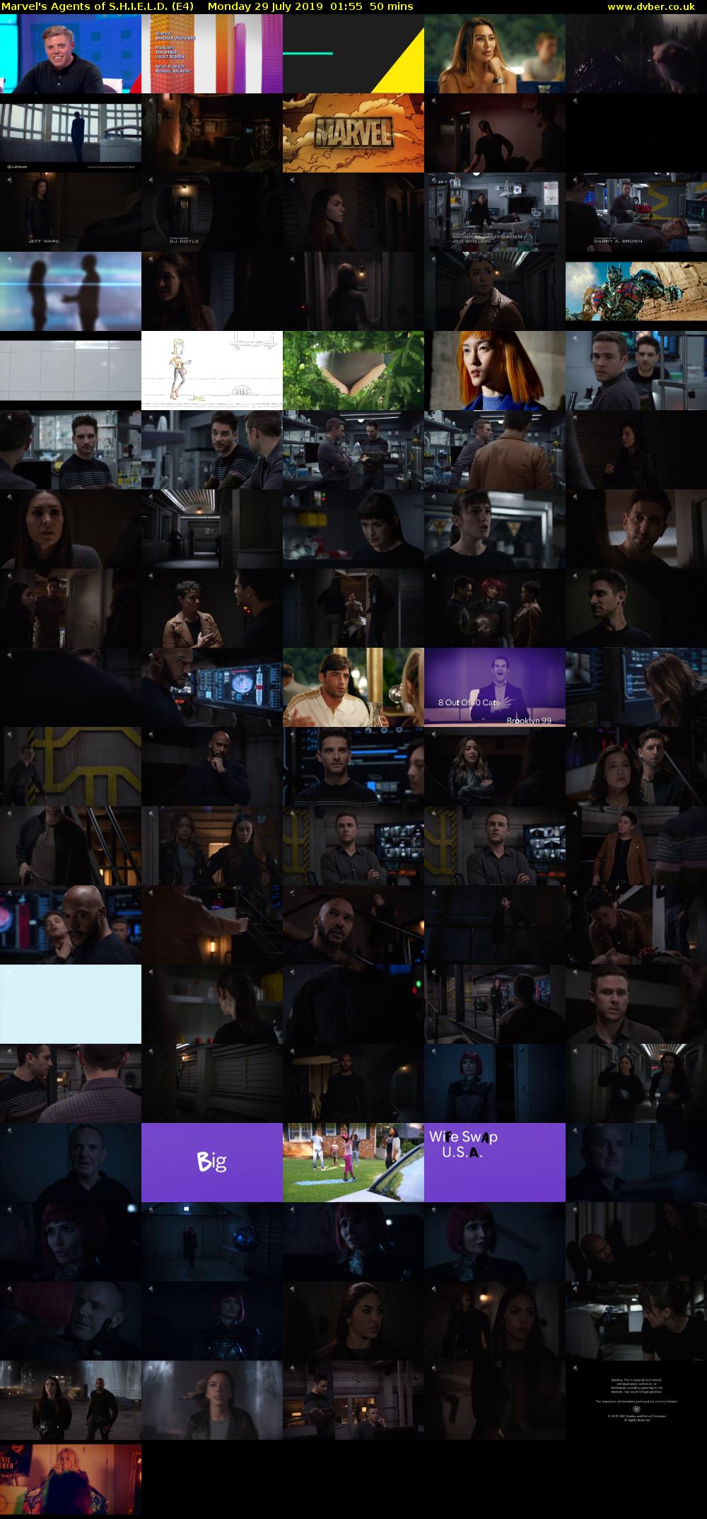 Marvel's Agents of S.H.I.E.L.D. (E4) Monday 29 July 2019 01:55 - 02:45