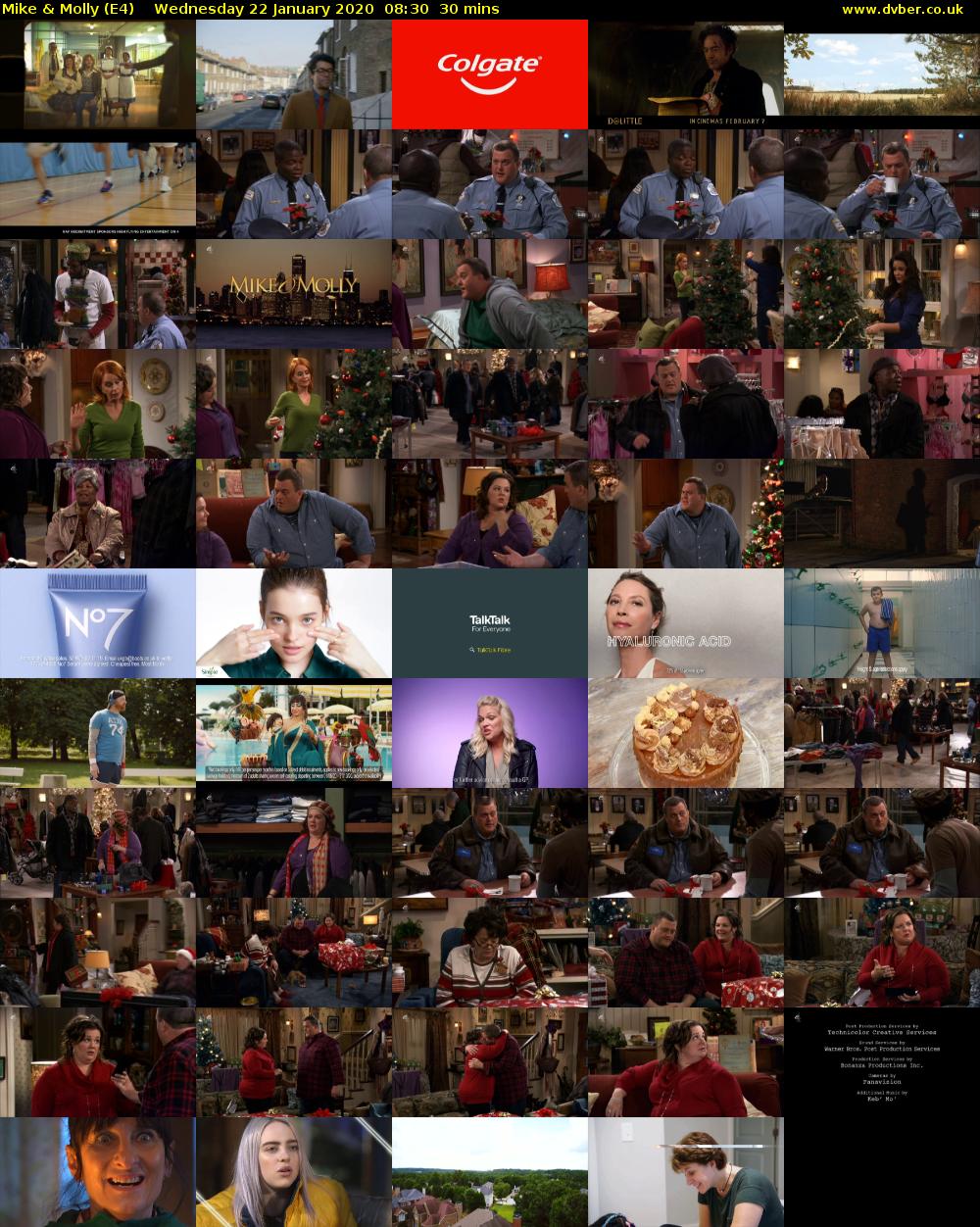 Mike & Molly (E4) Wednesday 22 January 2020 08:30 - 09:00