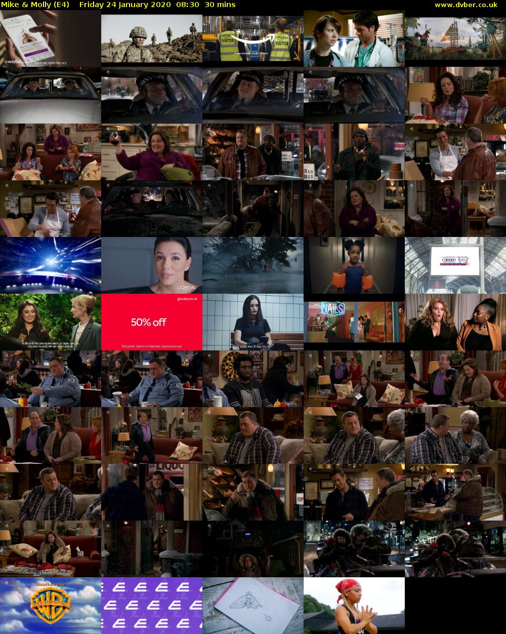 Mike & Molly (E4) Friday 24 January 2020 08:30 - 09:00