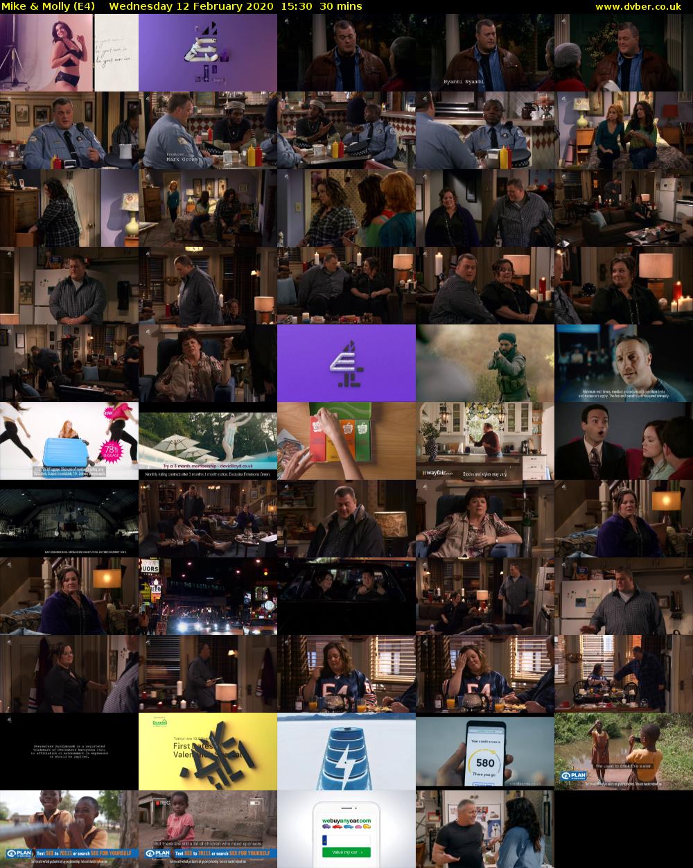 Mike & Molly (E4) Wednesday 12 February 2020 15:30 - 16:00