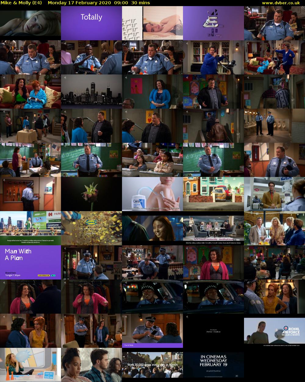 Mike & Molly (E4) Monday 17 February 2020 09:00 - 09:30