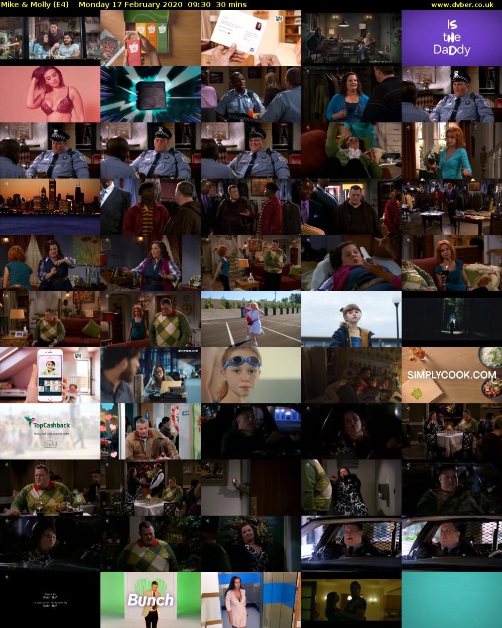 Mike & Molly (E4) Monday 17 February 2020 09:30 - 10:00