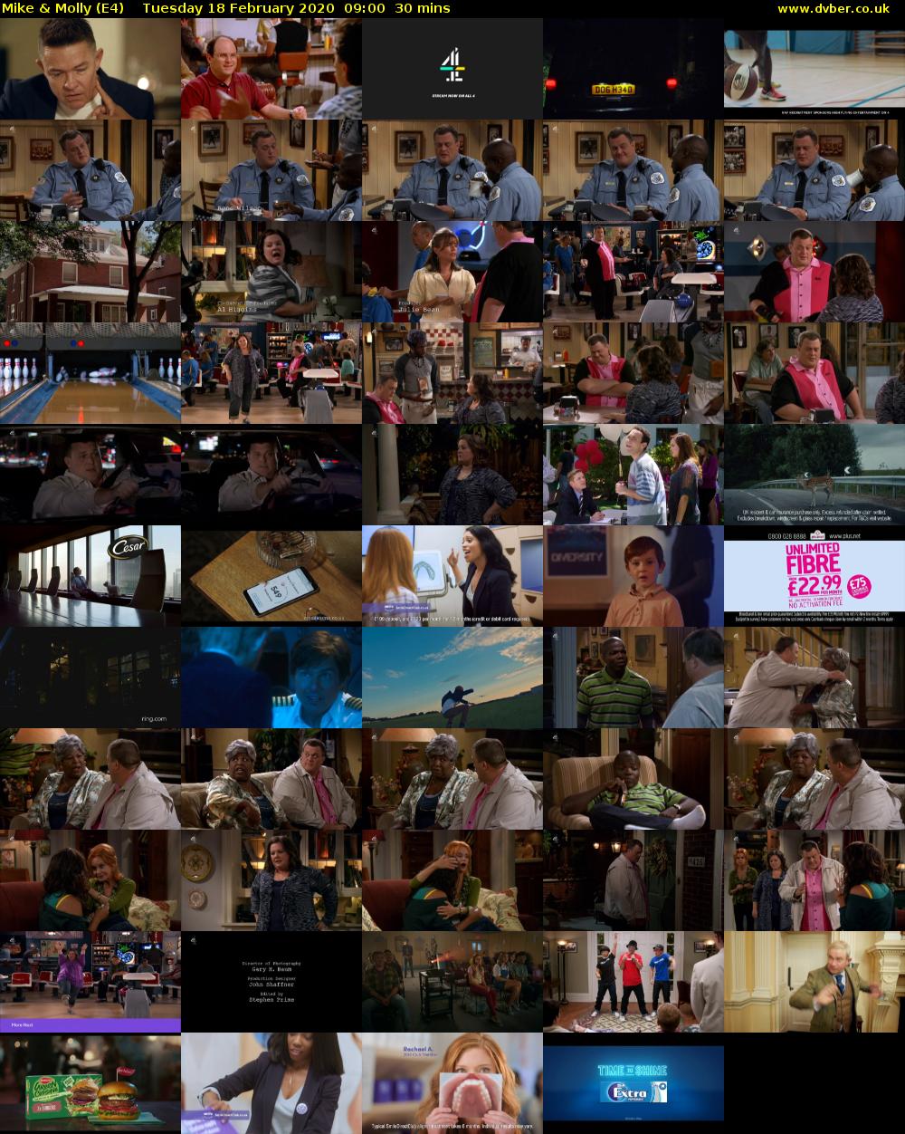 Mike & Molly (E4) Tuesday 18 February 2020 09:00 - 09:30