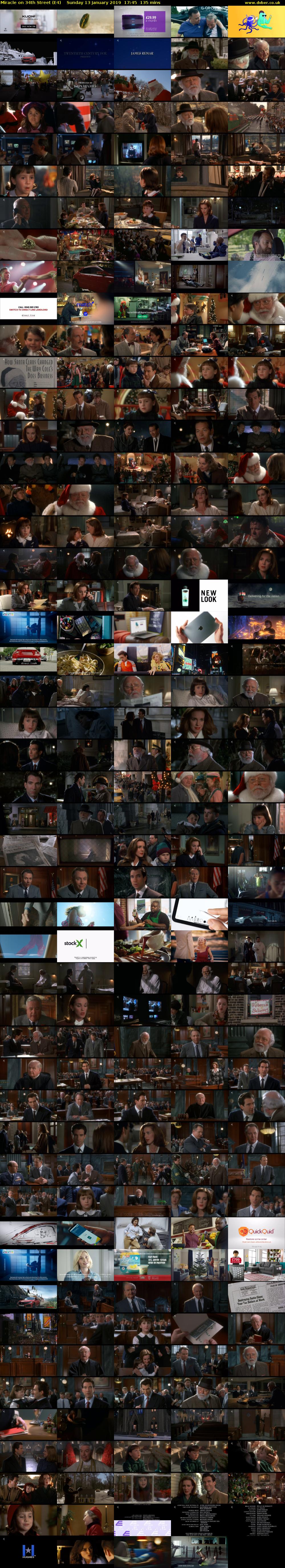 Miracle on 34th Street (E4) Sunday 13 January 2019 17:45 - 20:00