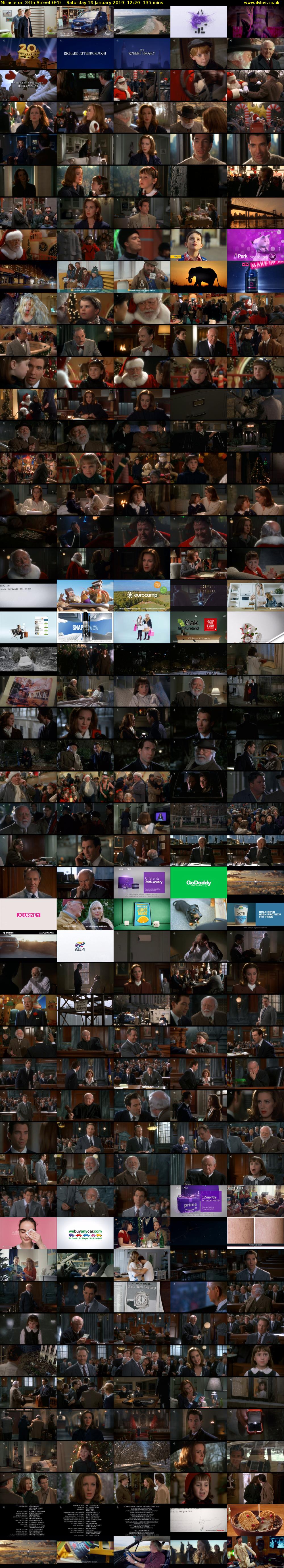 Miracle on 34th Street (E4) Saturday 19 January 2019 12:20 - 14:35