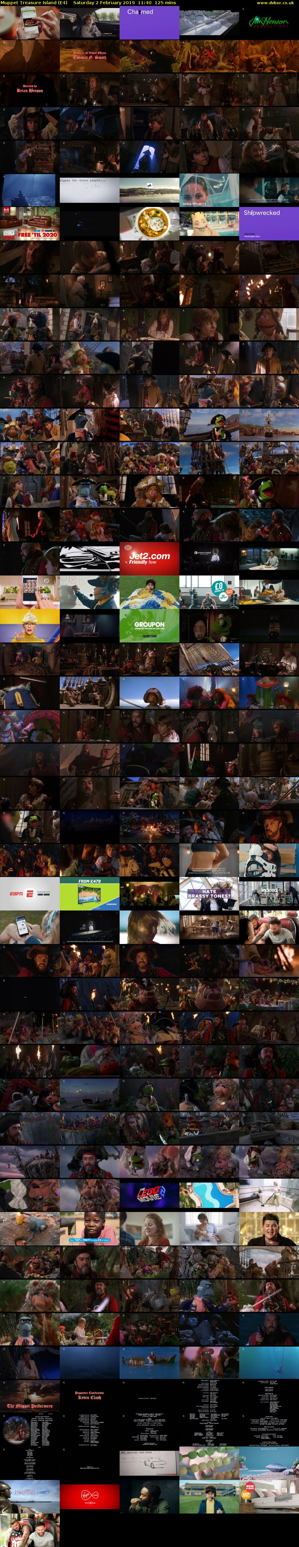 Muppet Treasure Island (E4) Saturday 2 February 2019 11:40 - 13:45