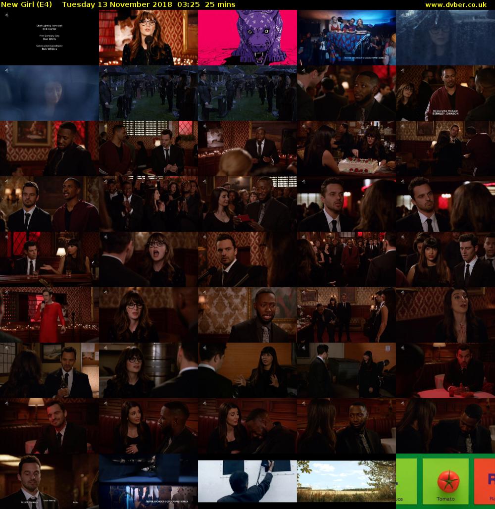 New Girl (E4) Tuesday 13 November 2018 03:25 - 03:50