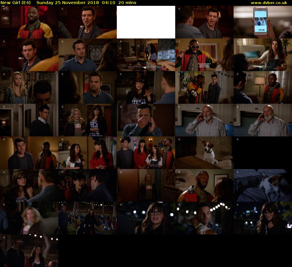 New Girl (E4) Sunday 25 November 2018 04:10 - 04:30