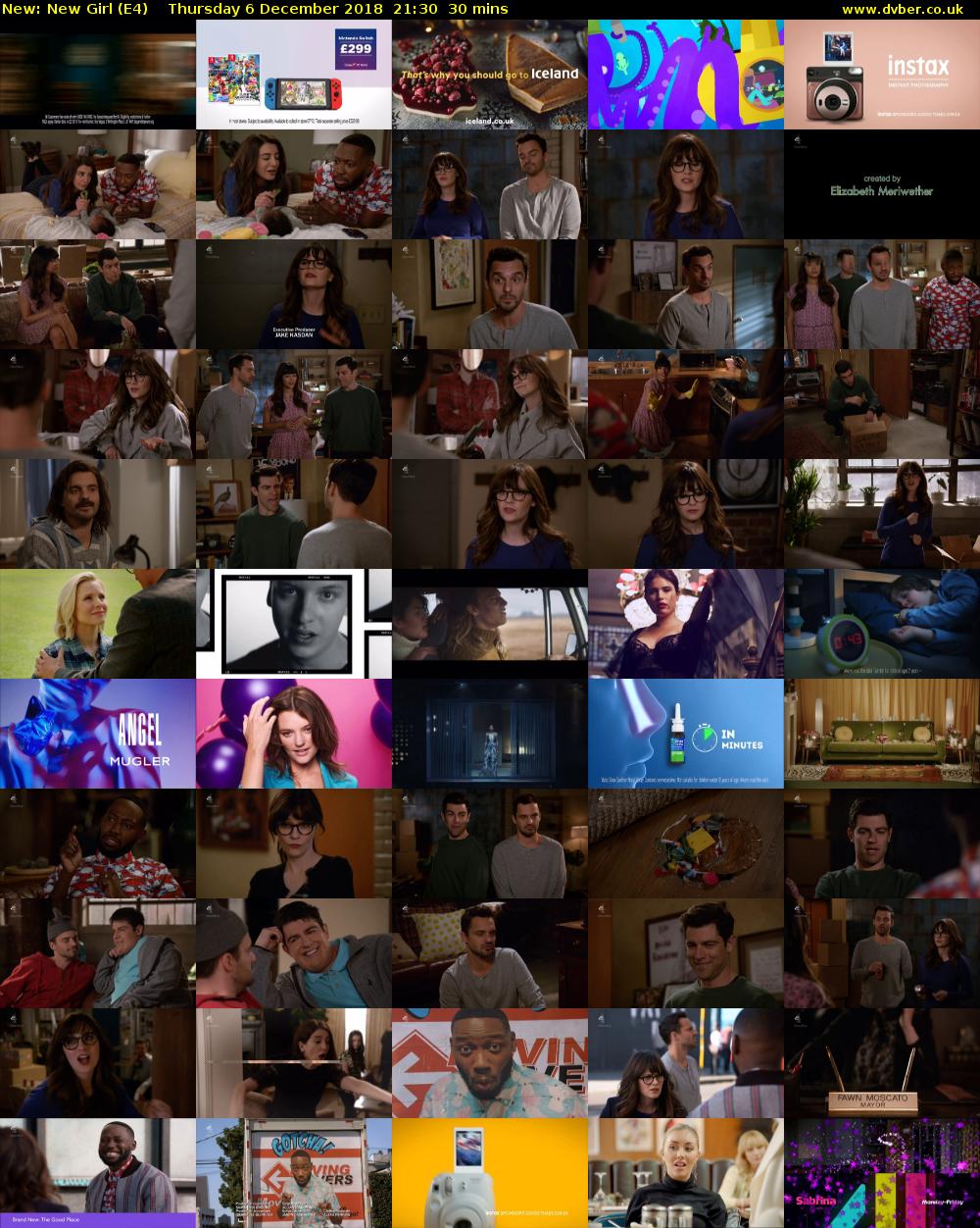 New Girl (E4) Thursday 6 December 2018 21:30 - 22:00