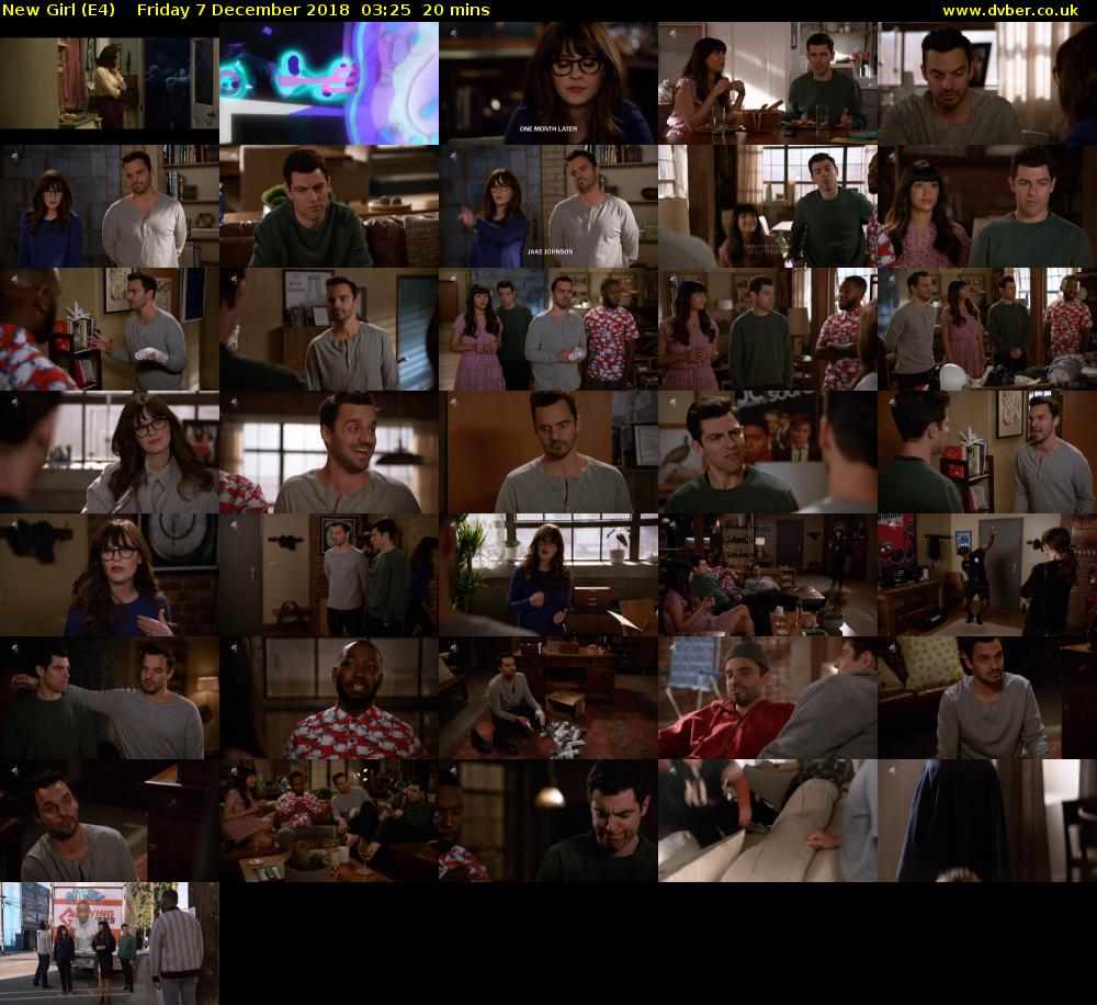 New Girl (E4) Friday 7 December 2018 03:25 - 03:45