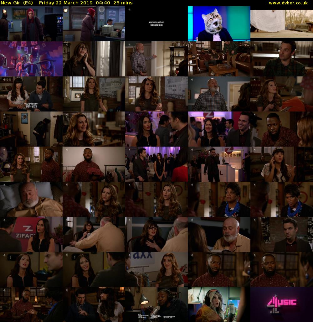New Girl (E4) Friday 22 March 2019 04:40 - 05:05