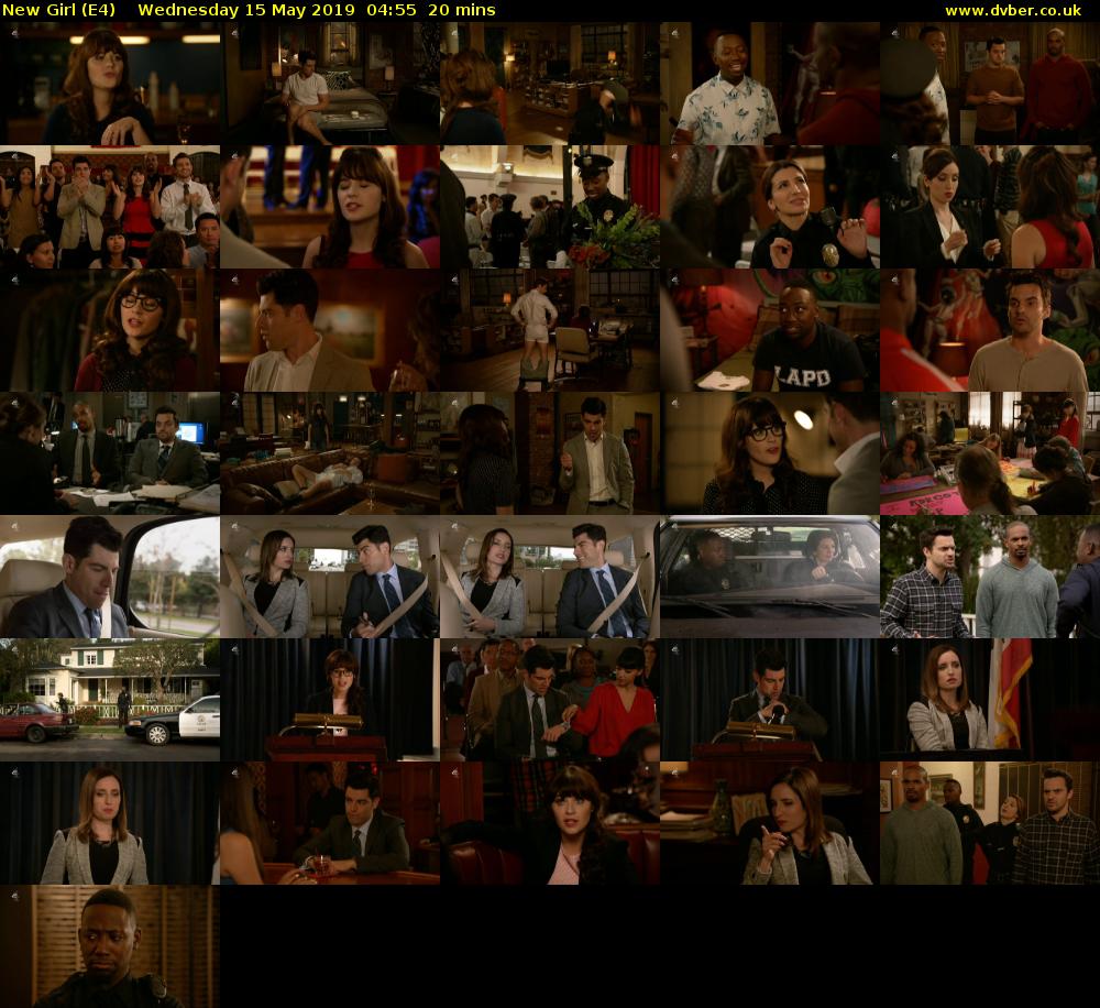New Girl (E4) Wednesday 15 May 2019 04:55 - 05:15