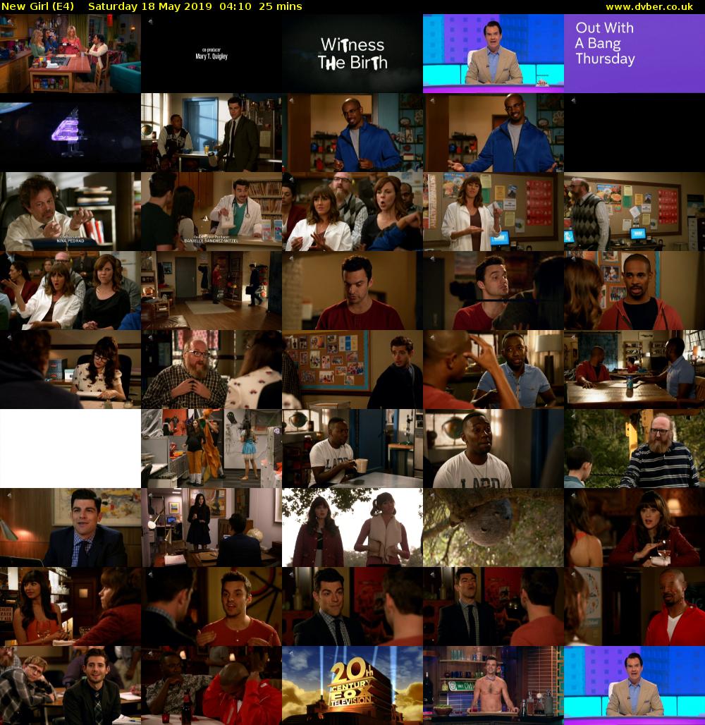 New Girl (E4) Saturday 18 May 2019 04:10 - 04:35