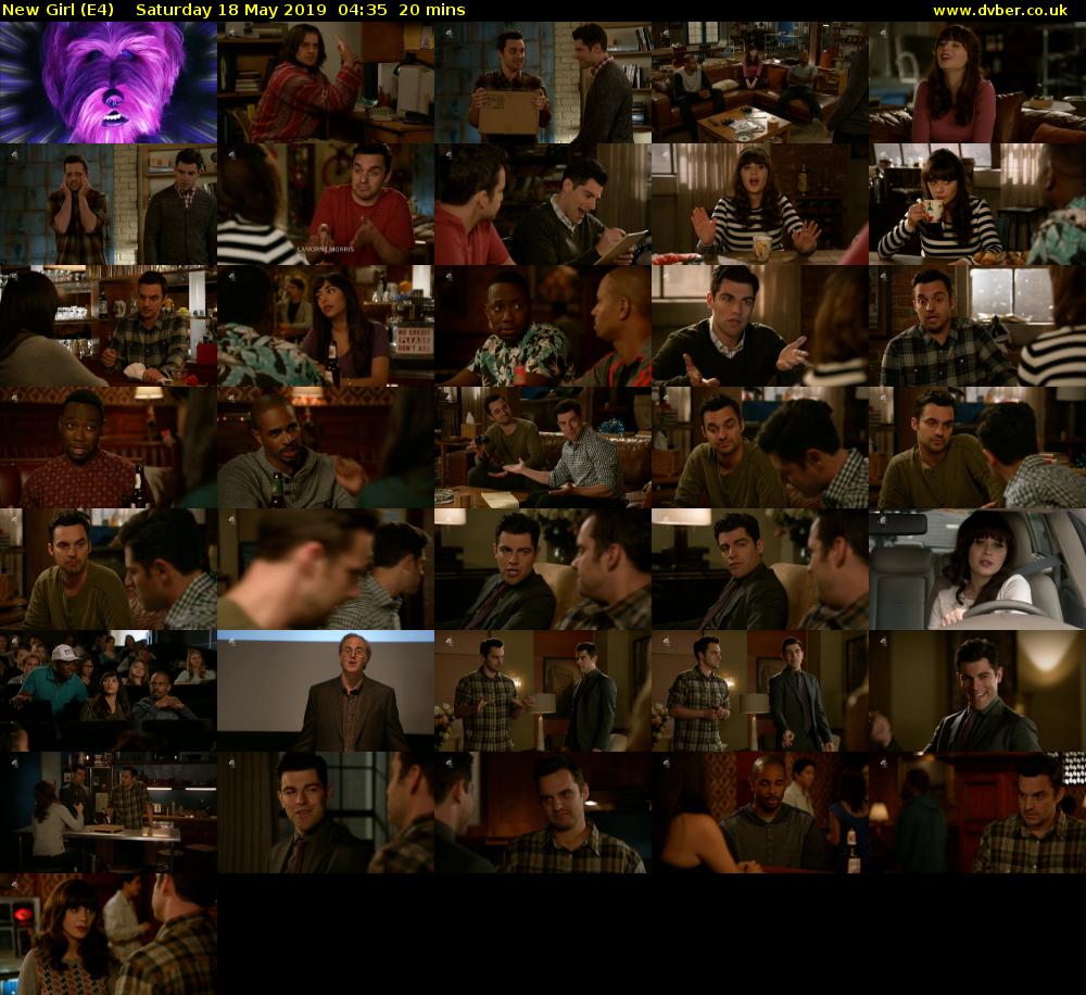New Girl (E4) Saturday 18 May 2019 04:35 - 04:55