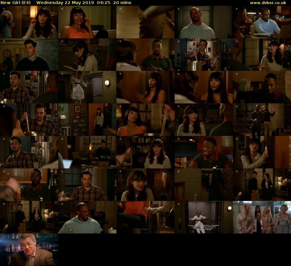 New Girl (E4) Wednesday 22 May 2019 04:25 - 04:45