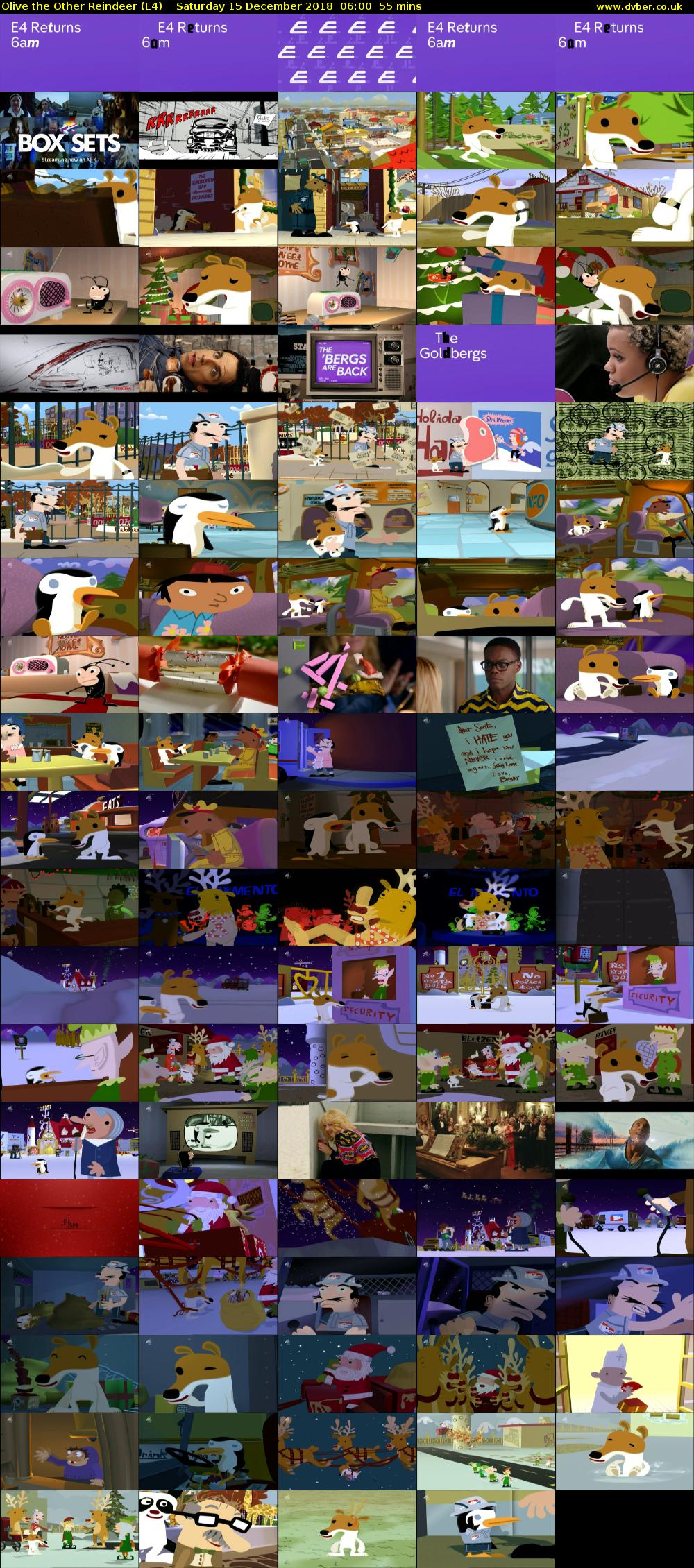 Olive the Other Reindeer (E4) Saturday 15 December 2018 06:00 - 06:55