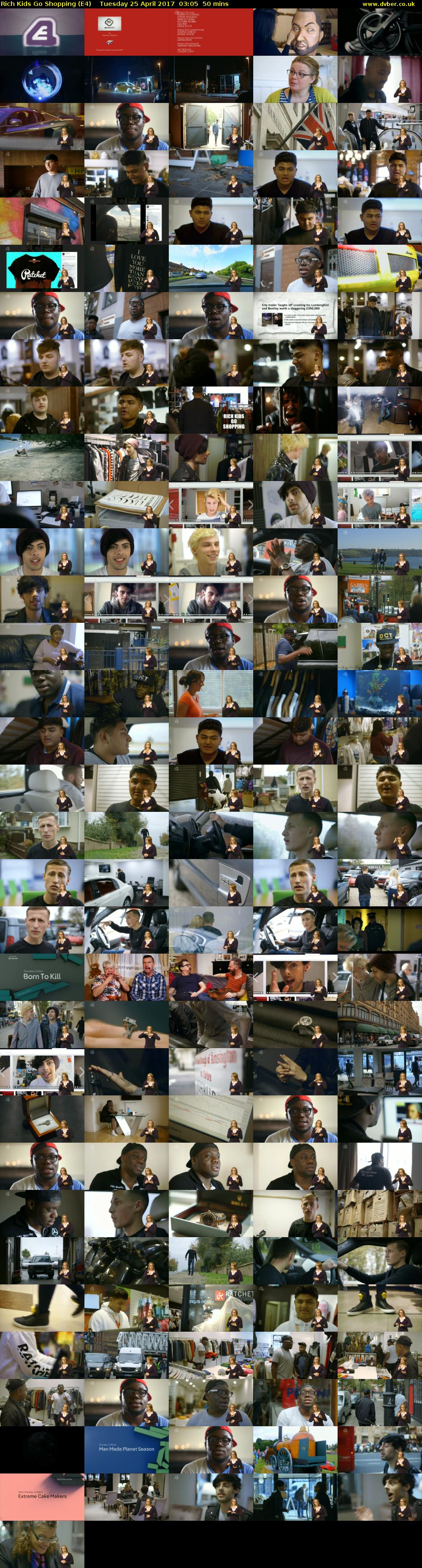 Rich Kids Go Shopping (E4) Tuesday 25 April 2017 03:05 - 03:55