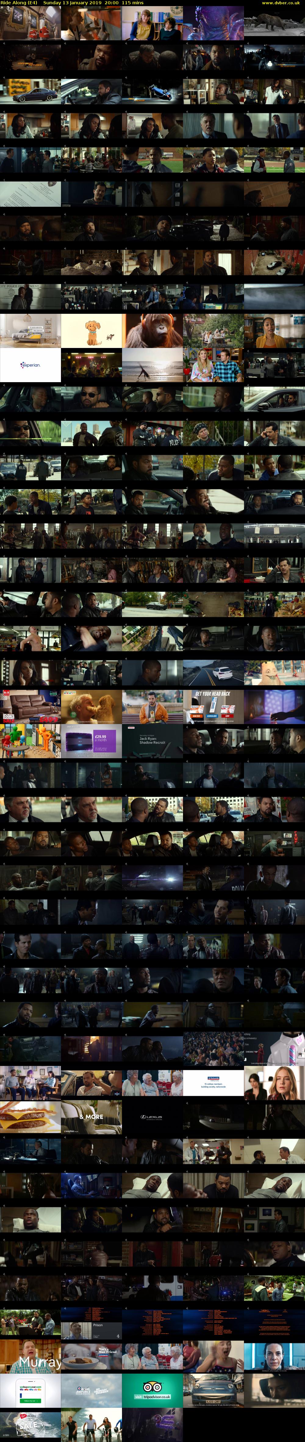 Ride Along (E4) Sunday 13 January 2019 20:00 - 21:55