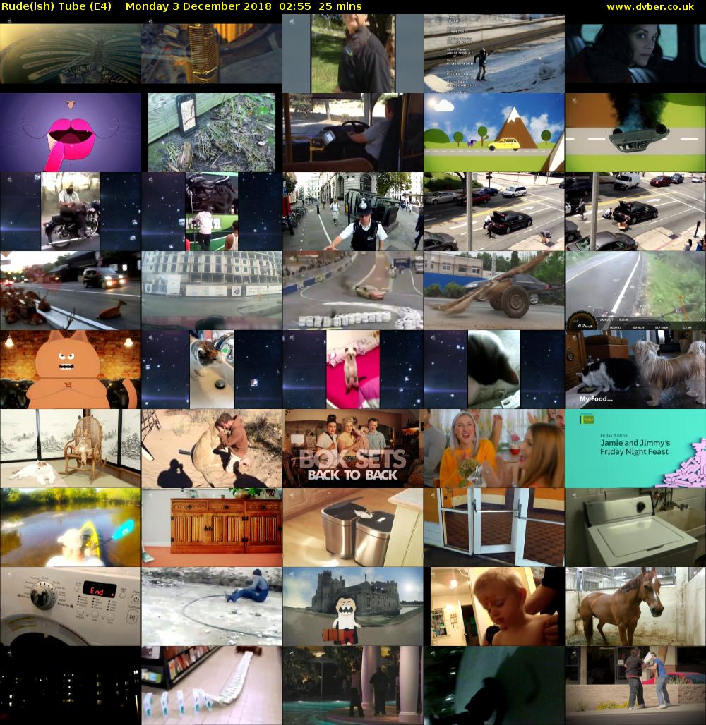 Rude(ish) Tube (E4) Monday 3 December 2018 02:55 - 03:20