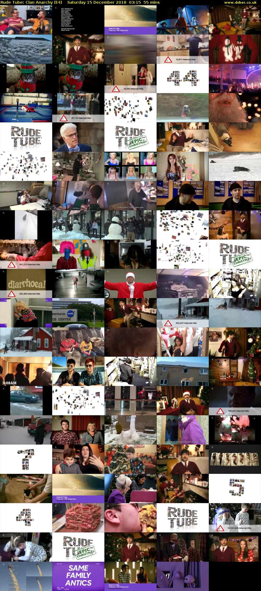 Rude Tube: Clan Anarchy (E4) Saturday 15 December 2018 03:15 - 04:10