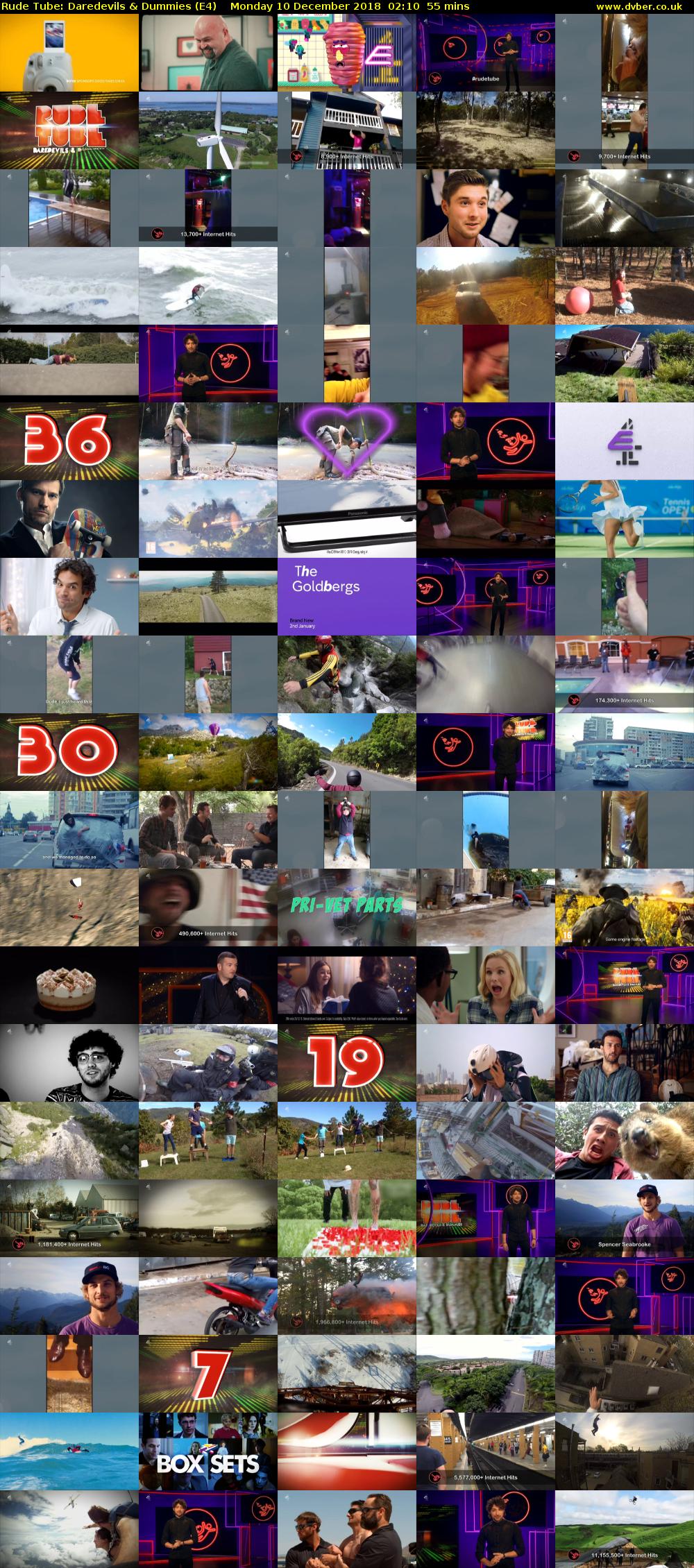 Rude Tube: Daredevils & Dummies (E4) Monday 10 December 2018 02:10 - 03:05