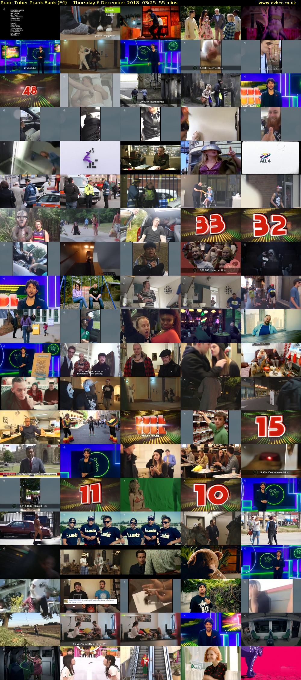 Rude Tube: Prank Bank (E4) Thursday 6 December 2018 03:25 - 04:20