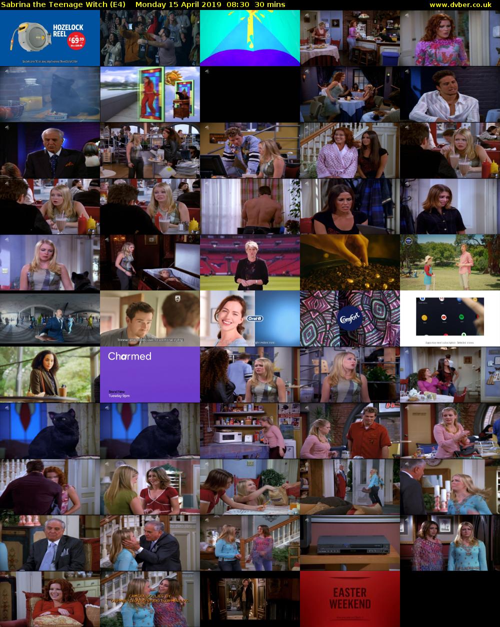 Sabrina the Teenage Witch (E4) Monday 15 April 2019 08:30 - 09:00
