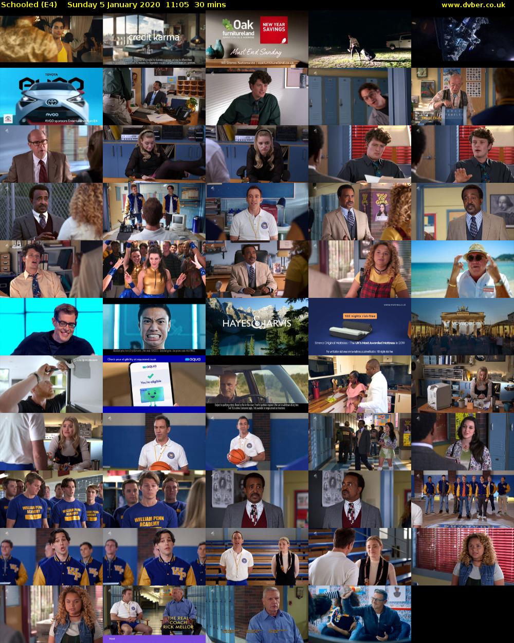 Schooled (E4) Sunday 5 January 2020 11:05 - 11:35