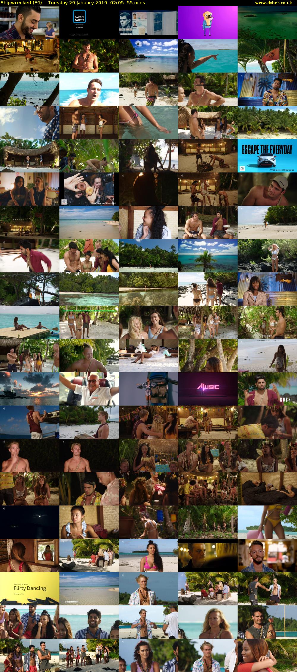 Shipwrecked (E4) Tuesday 29 January 2019 02:05 - 03:00