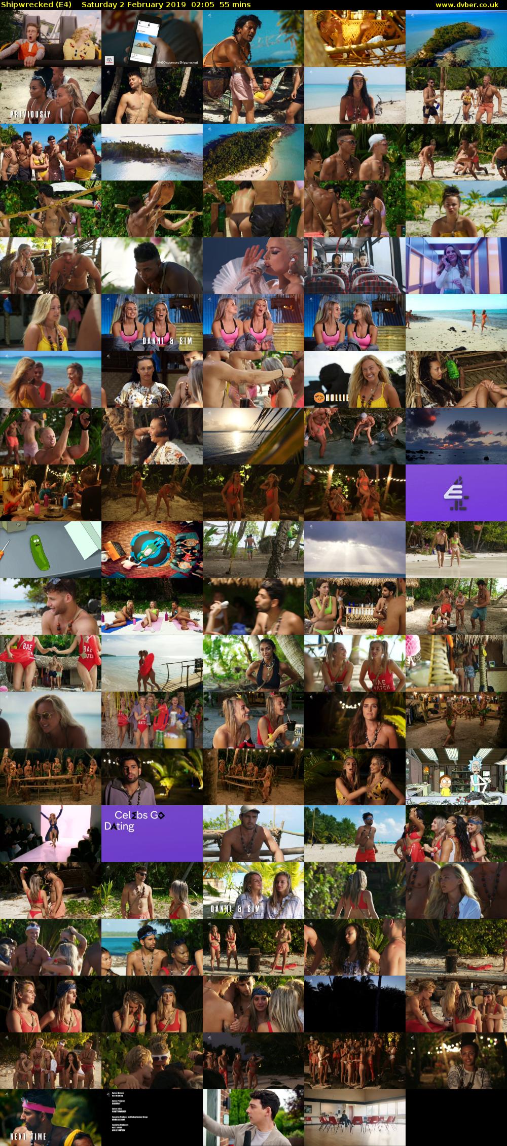 Shipwrecked (E4) Saturday 2 February 2019 02:05 - 03:00