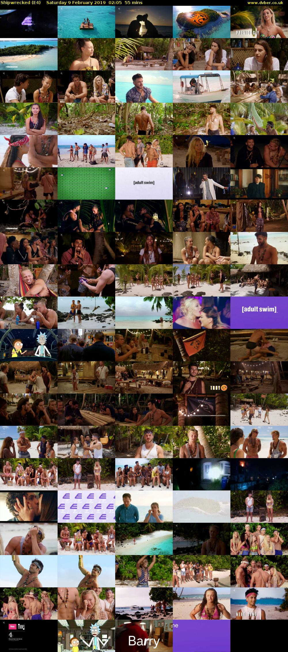 Shipwrecked (E4) Saturday 9 February 2019 02:05 - 03:00