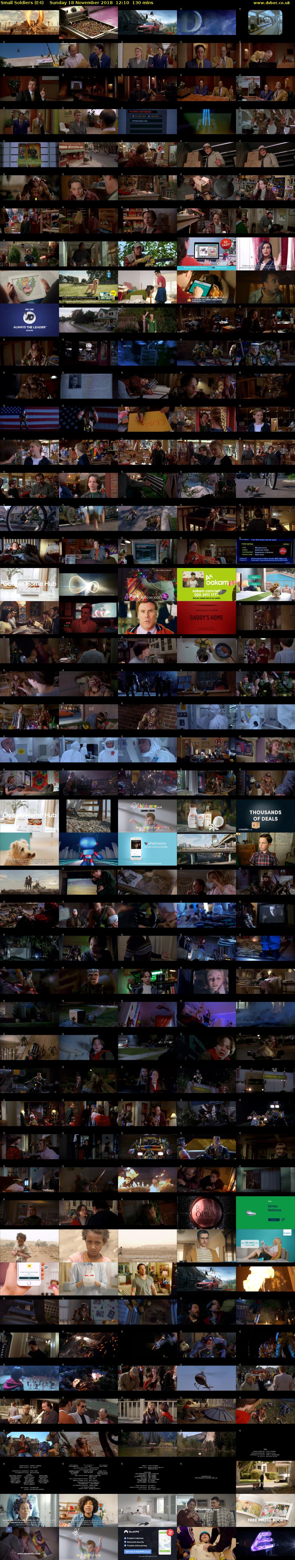 Small Soldiers (E4) Sunday 18 November 2018 12:10 - 14:20