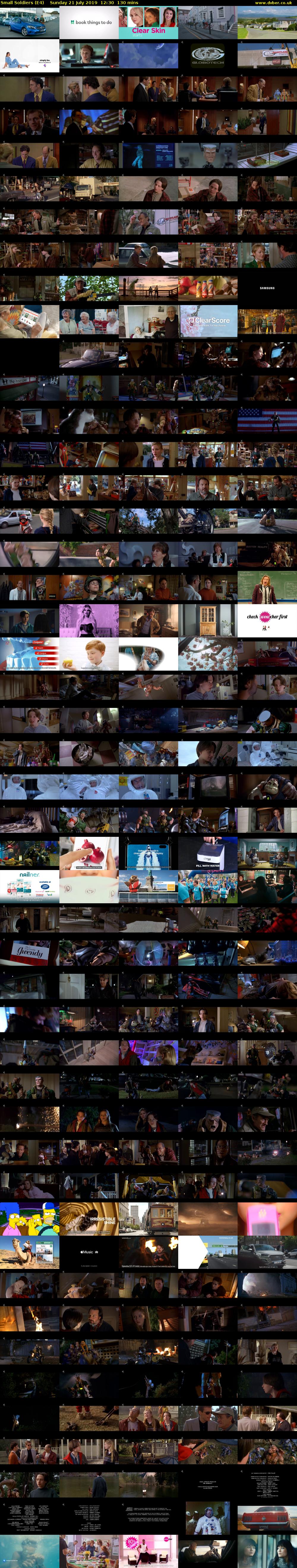 Small Soldiers (E4) Sunday 21 July 2019 12:30 - 14:40