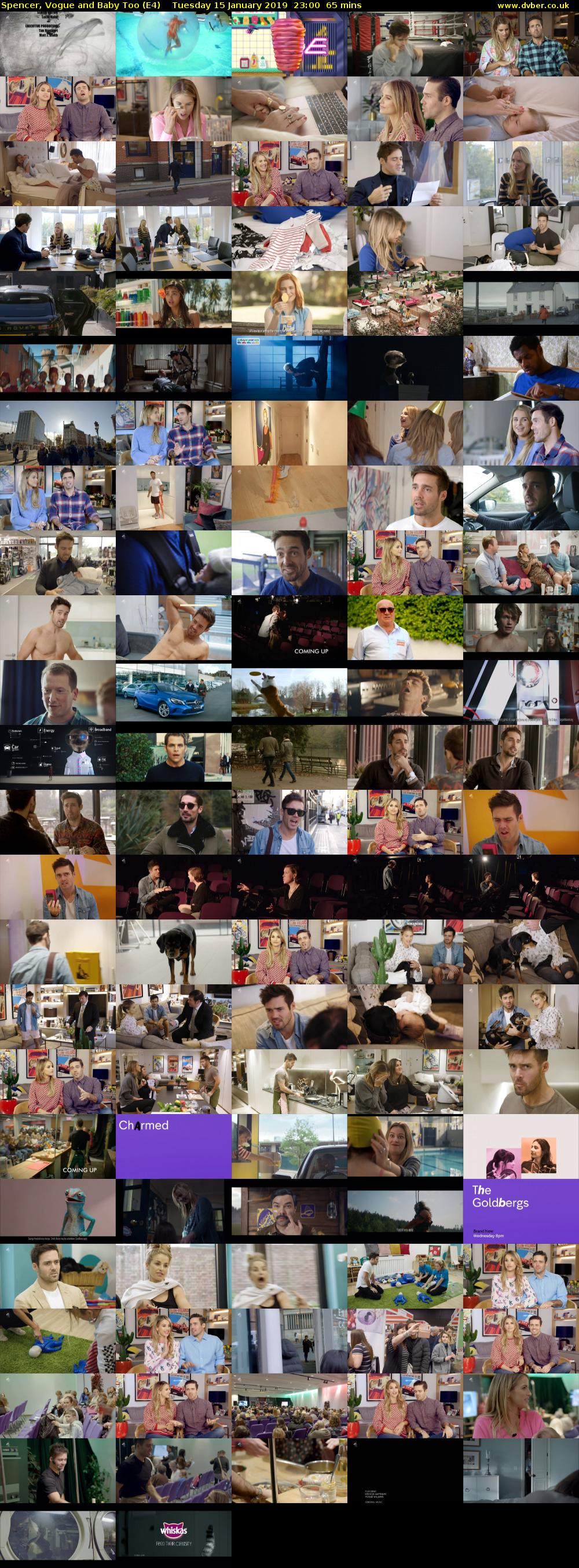 Spencer, Vogue and Baby Too (E4) Tuesday 15 January 2019 23:00 - 00:05