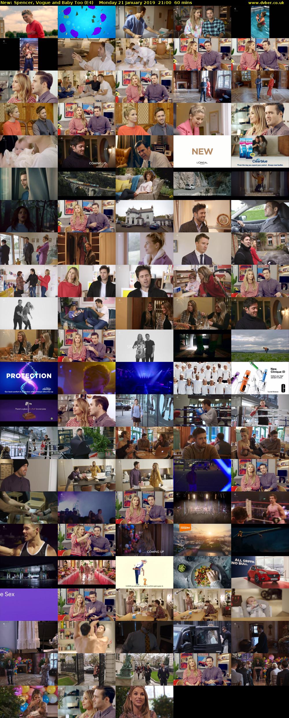 Spencer, Vogue and Baby Too (E4) Monday 21 January 2019 21:00 - 22:00