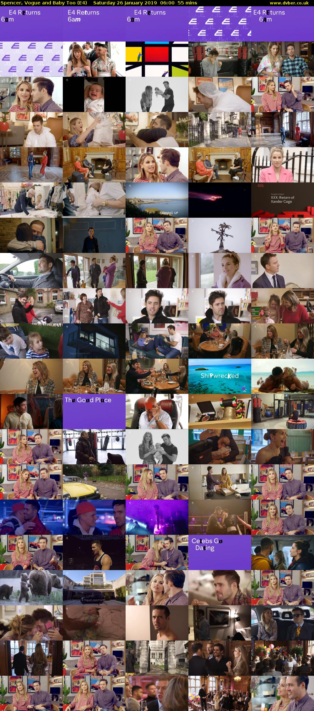 Spencer, Vogue and Baby Too (E4) Saturday 26 January 2019 06:00 - 06:55