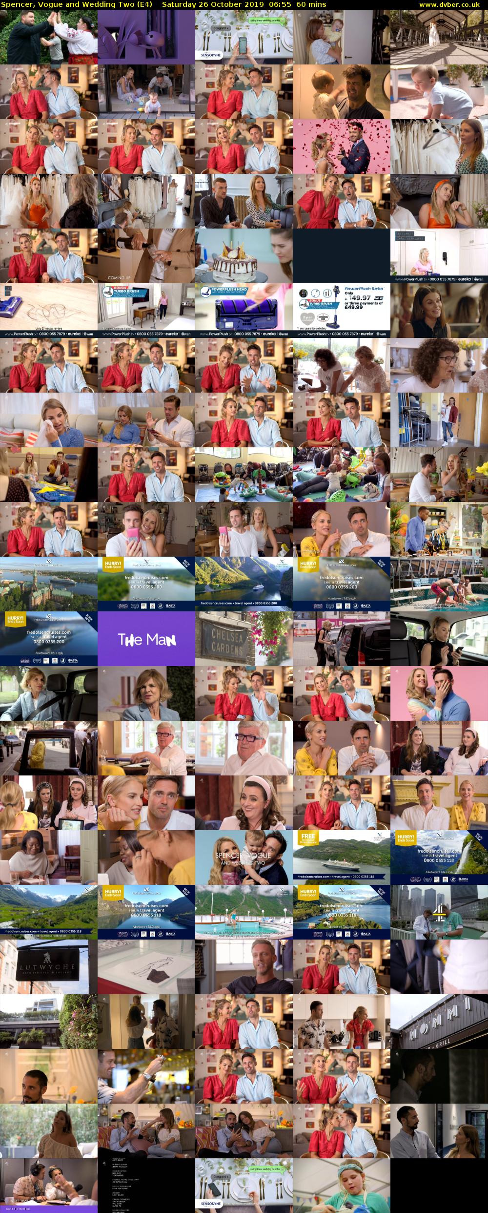 Spencer, Vogue and Wedding Two (E4) Saturday 26 October 2019 06:55 - 07:55