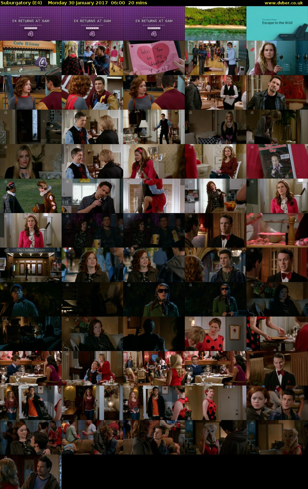 Suburgatory (E4) Monday 30 January 2017 06:00 - 06:20