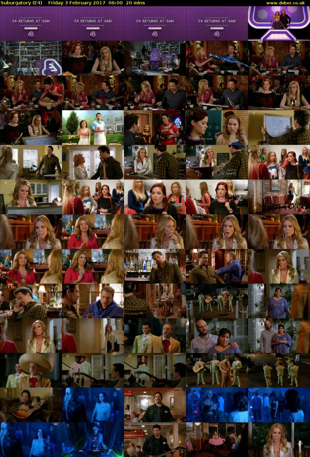Suburgatory (E4) Friday 3 February 2017 06:00 - 06:20