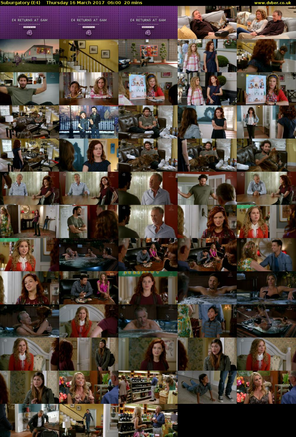 Suburgatory (E4) Thursday 16 March 2017 06:00 - 06:20
