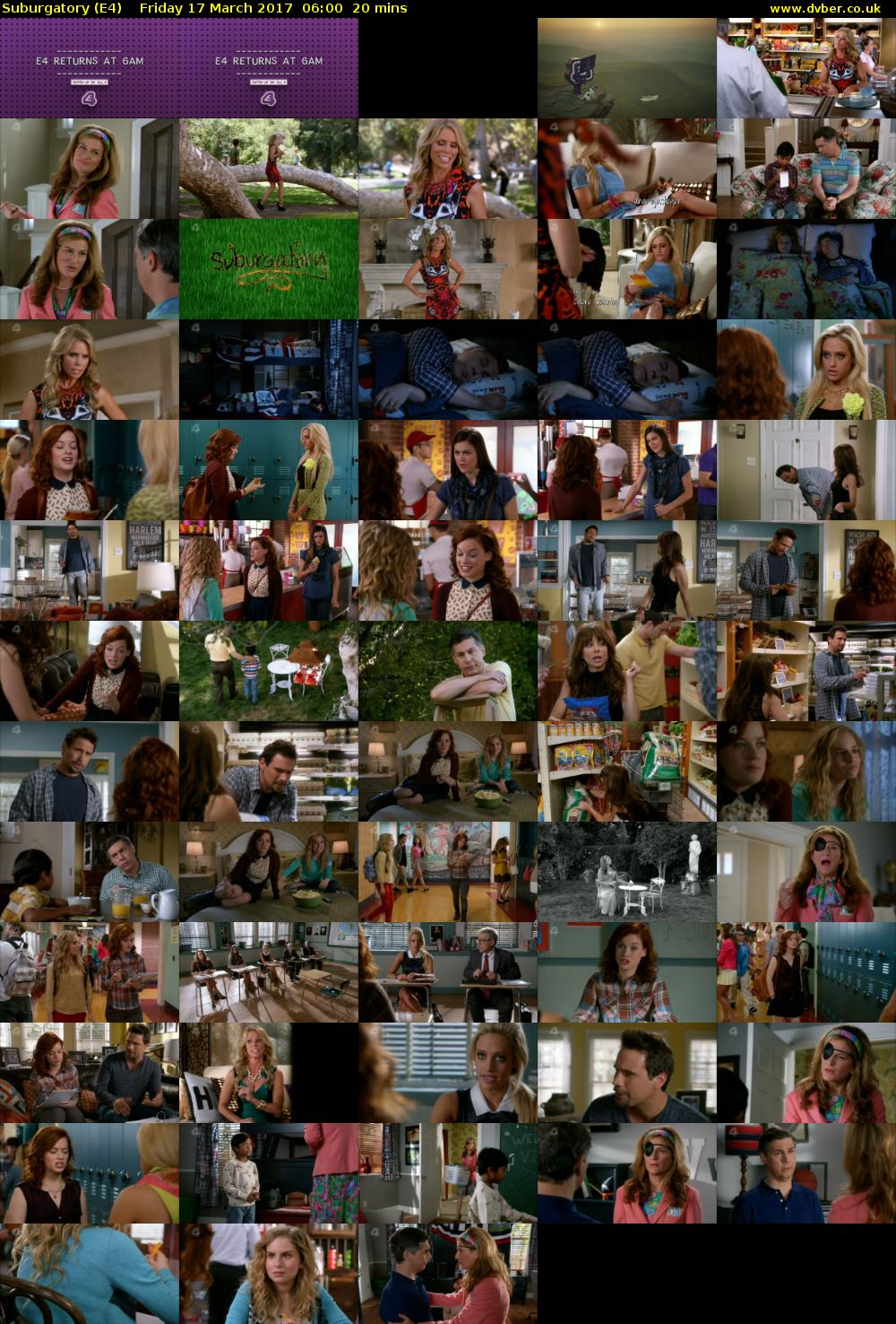 Suburgatory (E4) Friday 17 March 2017 06:00 - 06:20