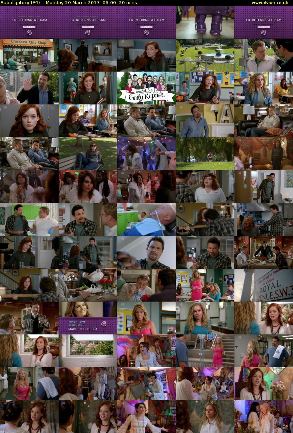 Suburgatory (E4) Monday 20 March 2017 06:00 - 06:20