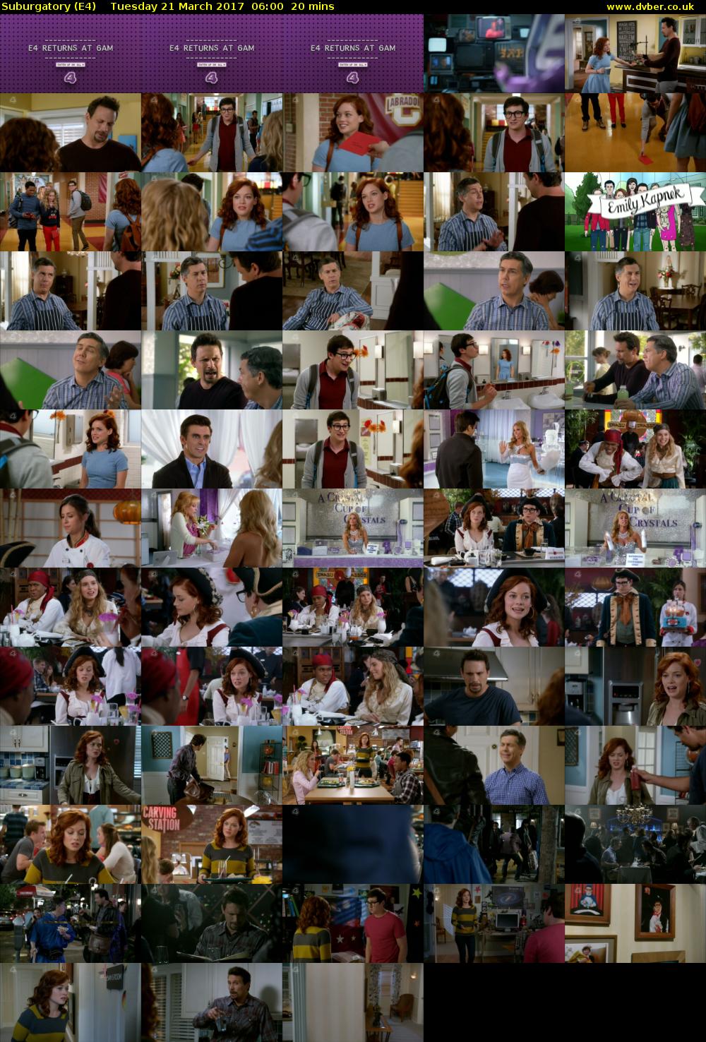 Suburgatory (E4) Tuesday 21 March 2017 06:00 - 06:20