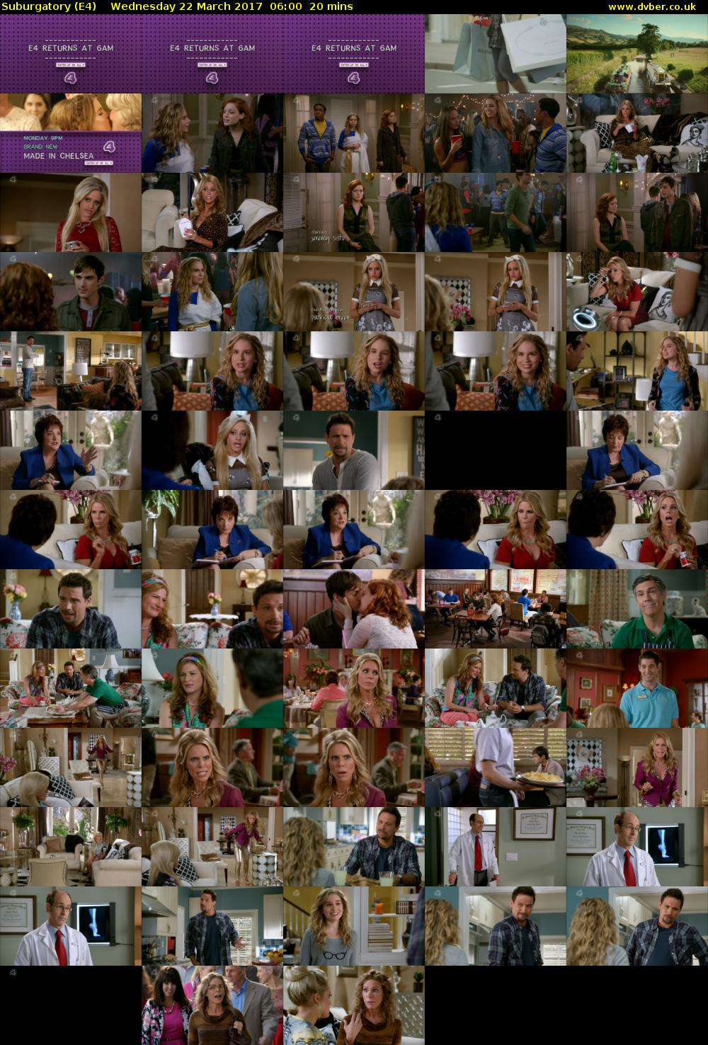 Suburgatory (E4) Wednesday 22 March 2017 06:00 - 06:20